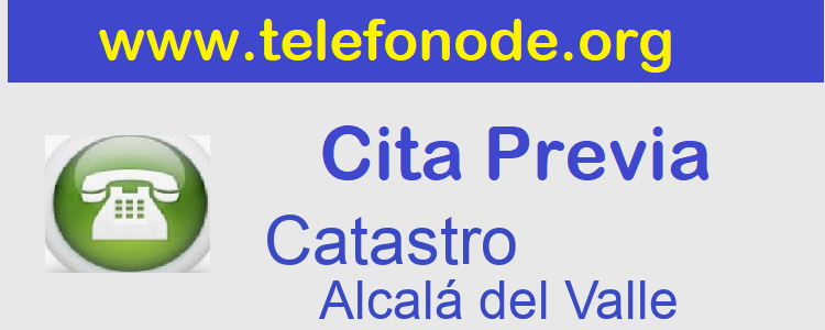 Cita Previa Catastro Alcalá del Valle