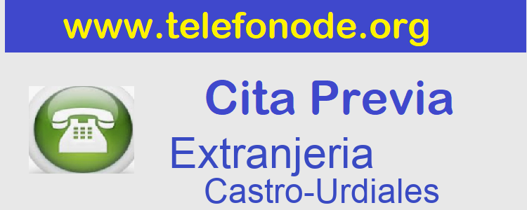 Cita Previa NIe y Huellas Castro-Urdiales