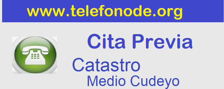 Cita Previa Catastro Medio Cudeyo