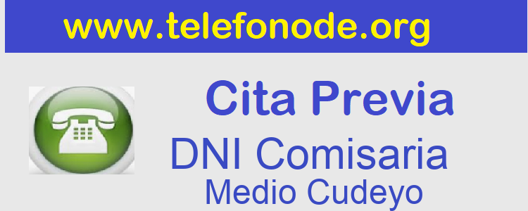 Pedir Cita Previa DNI Medio Cudeyo