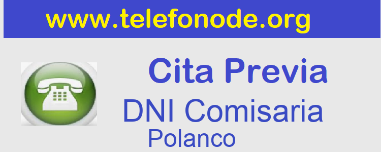 Pedir Cita Previa DNI Polanco