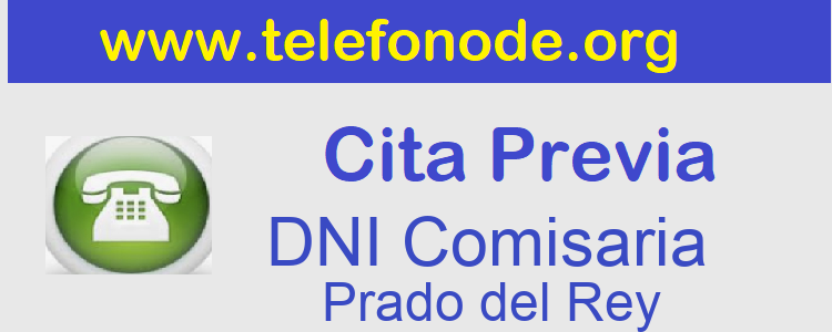 Pedir Cita Previa DNI Prado del Rey