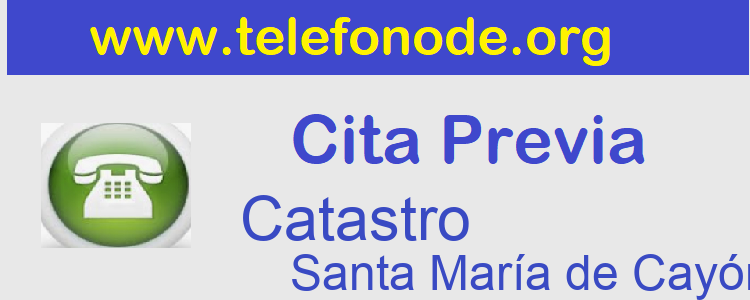 Cita Previa Catastro Santa María de Cayón