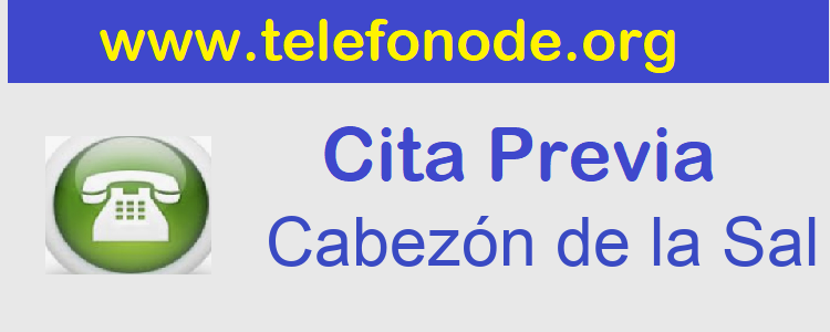 Cita Previa  cabezon-de-la-sal