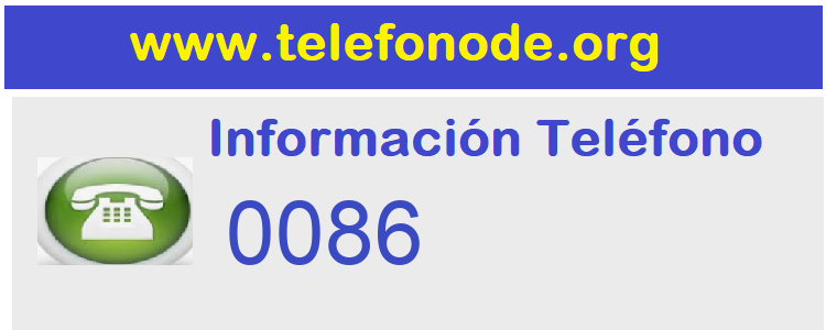 Telefono  86