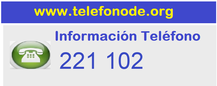 Telefono  221102