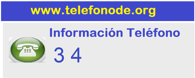 Telefono  34