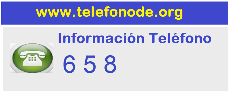 Telefono  658