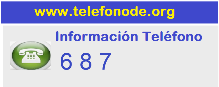 Telefono  687