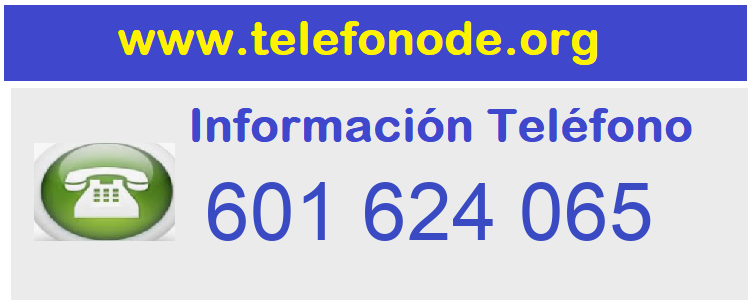 Telefono  601624065