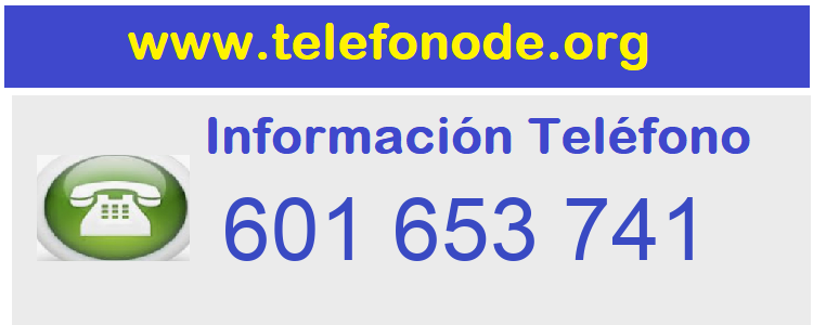 Telefono  601653741