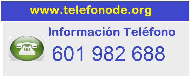 Telefono  601982688