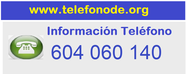 Telefono  604060140