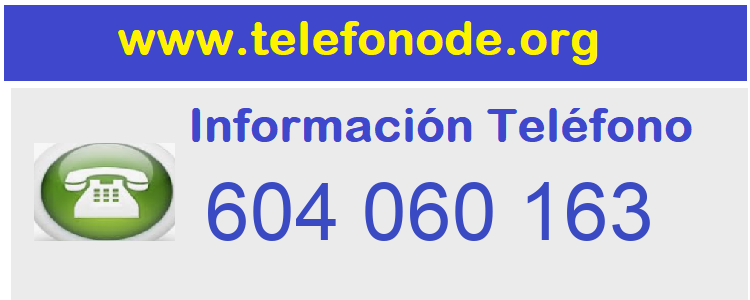 Telefono  604060163