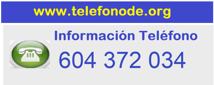 Telefono  604372034