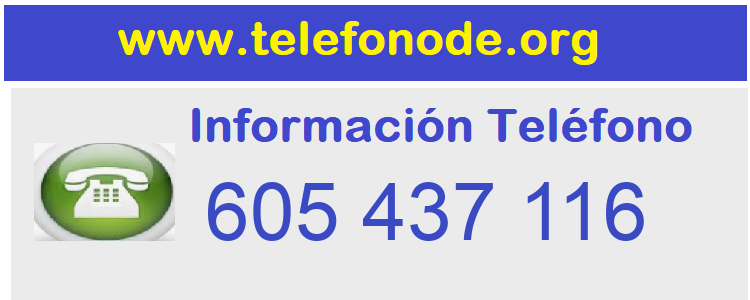 Telefono  605437116