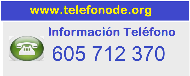 Telefono  605712370