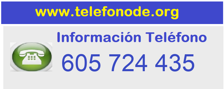 Telefono  605724435