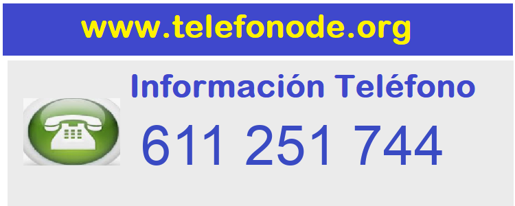 Telefono  611251744