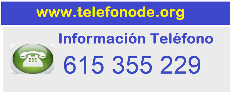 Telefono  615355229