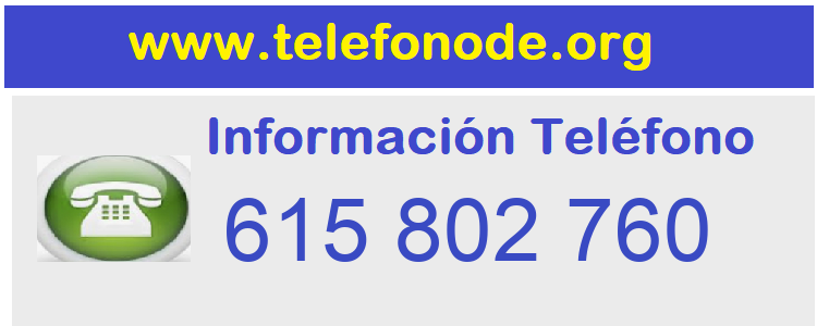 Telefono  615802760