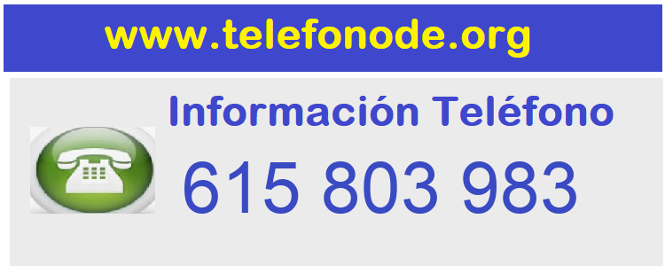 Telefono  615803983