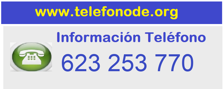 Telefono  623253770