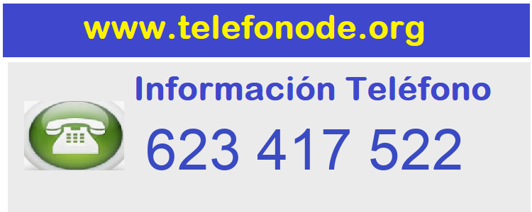 Telefono  623417522