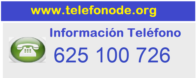 Telefono  625100726