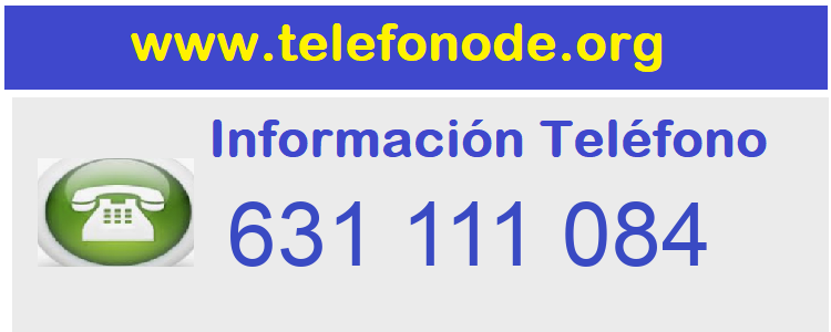 Telefono  631111084