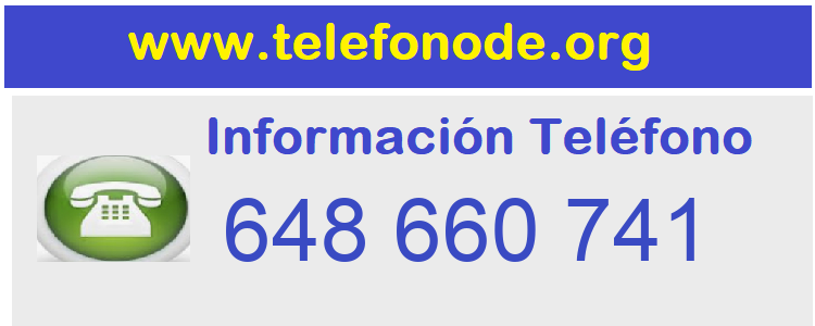 Telefono  648660741