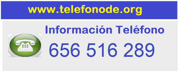 Telefono  656516289