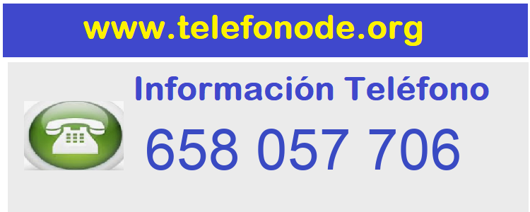 Telefono  658057706