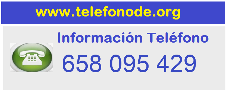 Telefono  658095429