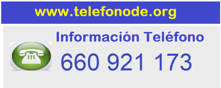 Telefono  660921173