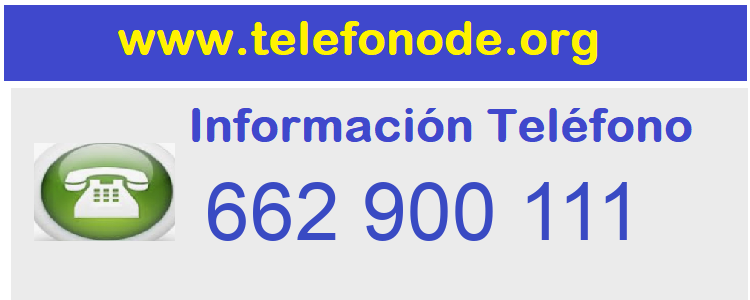 Telefono  662900111