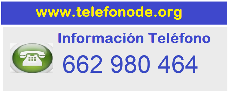 Telefono  662980464