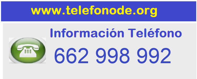 Telefono  662998992