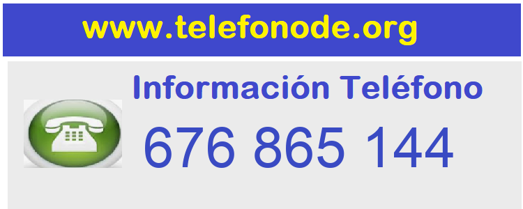 Telefono  676865144