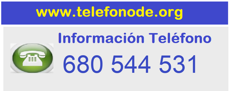 Telefono  680544531