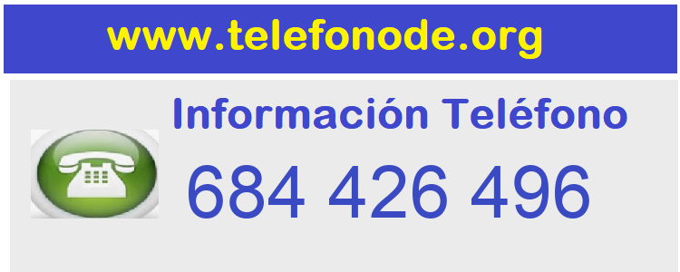 Telefono  684426496