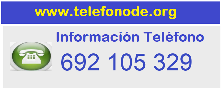 Telefono  692105329