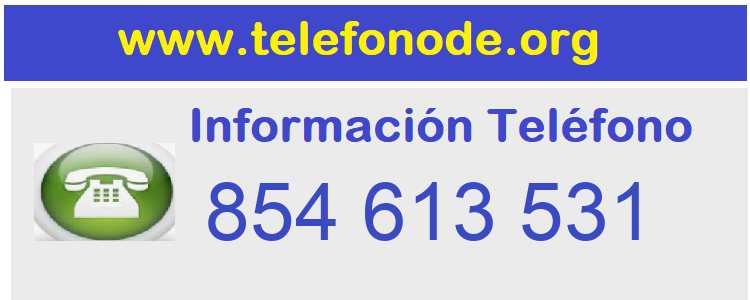 Telefono  854613531