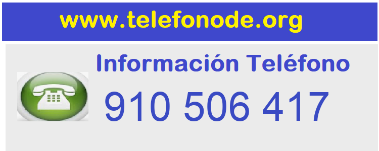 Telefono  910506417