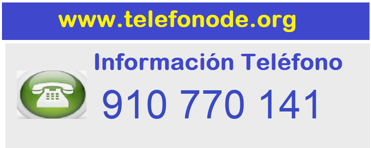 Telefono  910770141