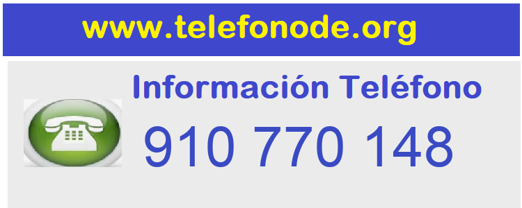 Telefono  910770148