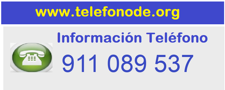 Telefono  911089537