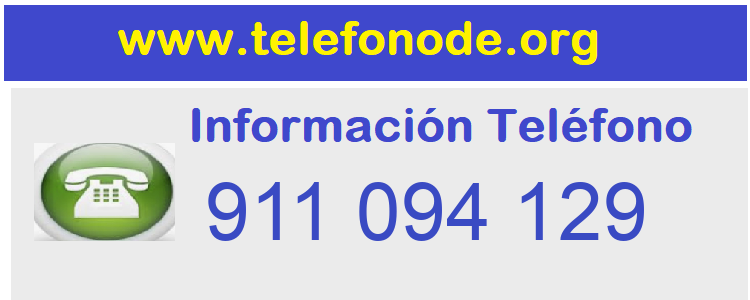 Telefono  911094129