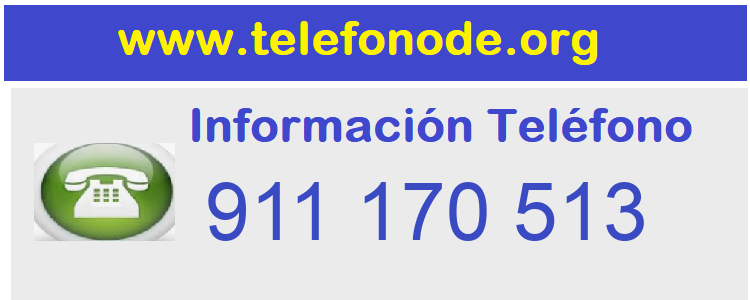 Telefono  911170513