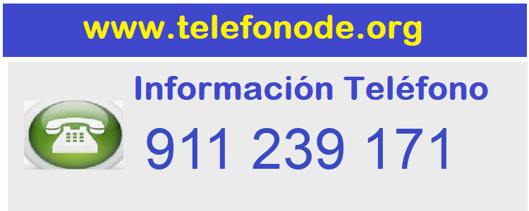 Telefono  911239171